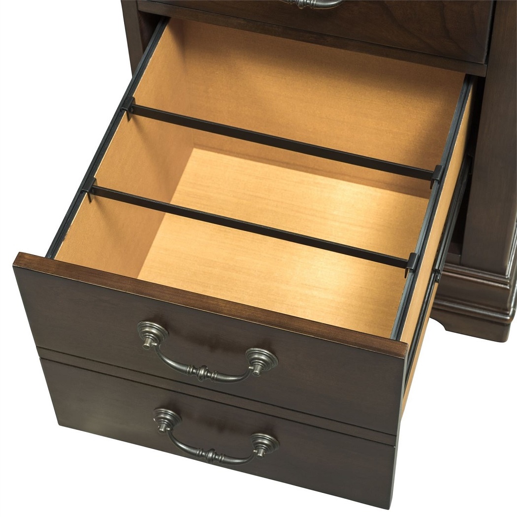American Design Furniture by Monroe - Lafayette Cherry Wood Executive Desk 9